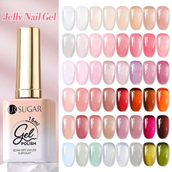 Jelly Glass Nail Gel 15ml Ur Sugar