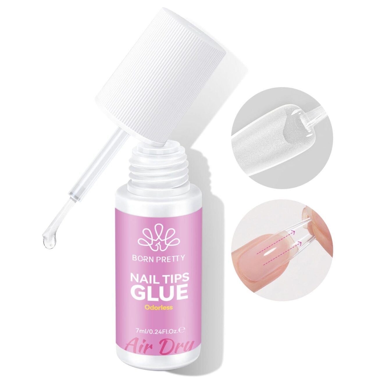 Nail Tips Glue 7ml Born Pretty