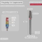 5 in 1 F-Fine Acrylic drill bit