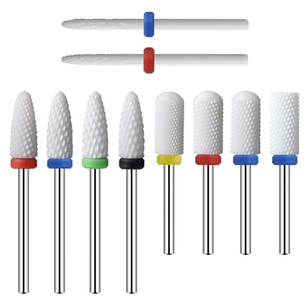 Professional Ceramic Dill Bits For Builder/Acrylics/Poly gel