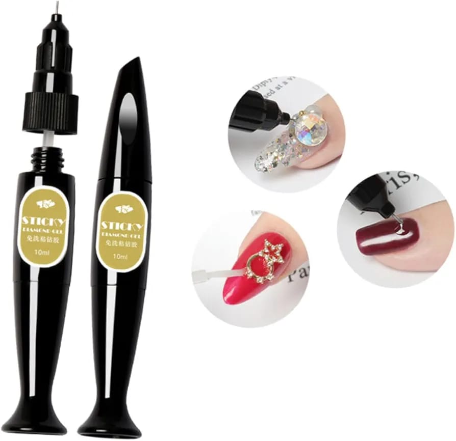 WhatsApp Image 2026-04-08 at 10.58.44 Rhinestone Glue 2 in 1..Brush And Pin - Image 1