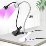Desk Nail Lamp Clip-on LED Gel X