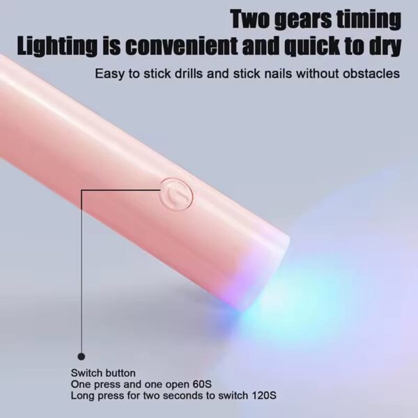 Mini CuringTorch Nail Lamp LED usb