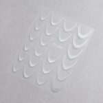 3D Metallic French Stickers