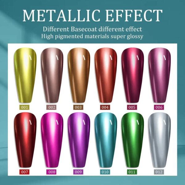 Metallic Mirror Air Dry Nail Polish