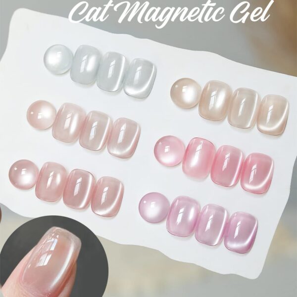 9D Magnetic Glass Cat eye Gel Polish