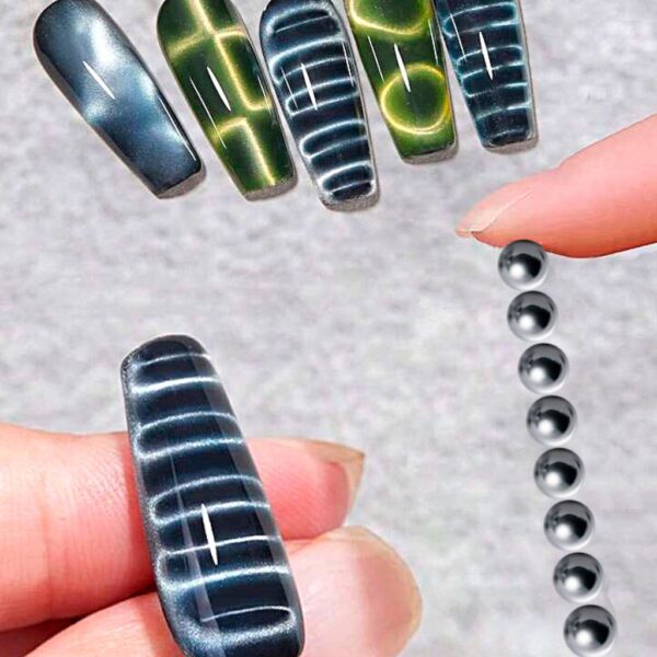 9D Cat Eye Magnetic Balls 5 pcs