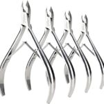 Cuticle Nipper Silver Cleaner Stainless steel 1pc