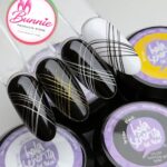 3D Spider Web Gel Nail Art