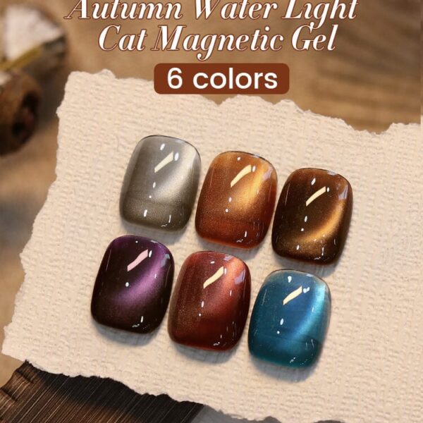 9D Magnetic Cat Eye Autumn Gel Polish Born Pretty