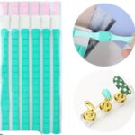 96 Pcs Adhesive Clay Presson Practice Stand