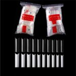 2XL Square 504 Pack Acrylic Nails Tips Clear and Natural