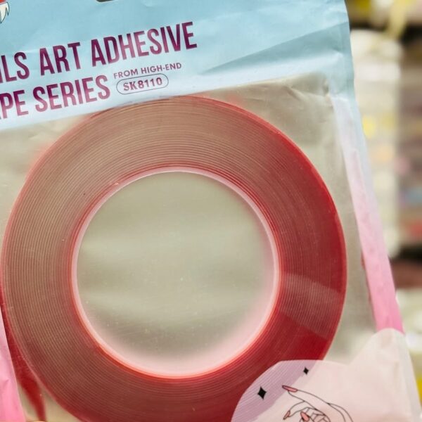 Adhesive Double Sided Red Tape Presson Nails