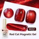 9D Magnetic Cat eye RED Gel Polish UR SUGAR