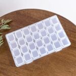 28 Pack Storage Box For All Nail Rhinestones Accessories