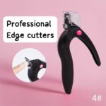 Professional Edge Cutter Black Nail Tips