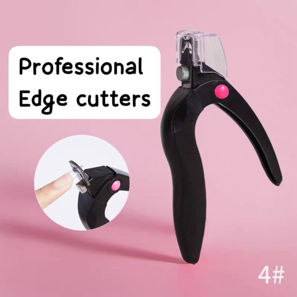 Professional Edge Cutter Black Nail Tips