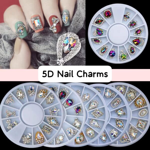 5D Diamond Rhinestones Charms