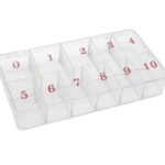 10 Pack Extra Long Nail Storage Organizer