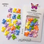 3D 12 Pcs Candy Donut, Icecream,LOVE ,Teddy Charms