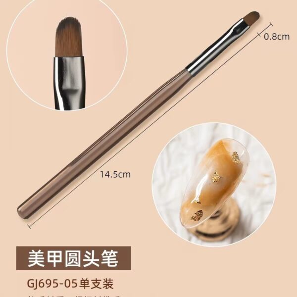 Polygel Builder Gumgel Brush