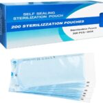 200 Pieces Sterilization Pouch Sanitizing
