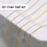 3D Chain Nail Art Charms