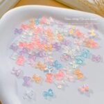 3D Aurora Bow Charms 20 Pack Mixed