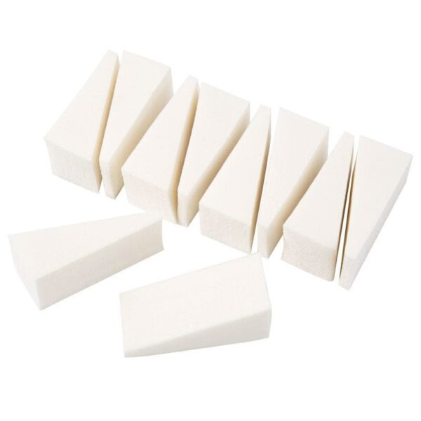 10 Pcs Ombre Nail Art Triangle Sponges