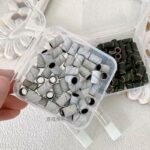 50 Pack Sanding Bands for drill bit 240# Grey