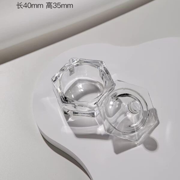 Glass Acrylic Liquid Dappen Dish Square (Copy)