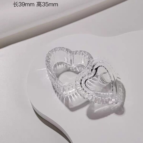 Glass Acrylic Liquid Dappen Dish