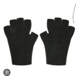 Anti UV Gloves Foe Manicure with 10 pc tape Black