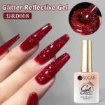 15 ml Reflective Glitter Gel Hot Red