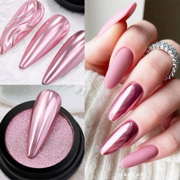 Metallic Chrome Shine Powders 08