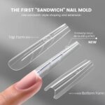 XL Coffin Sandwich Dual Forms 60 Pack All sizes