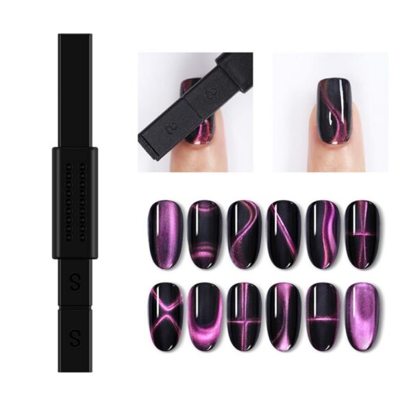 Black Magnetic Cat Eye Tools Double sided